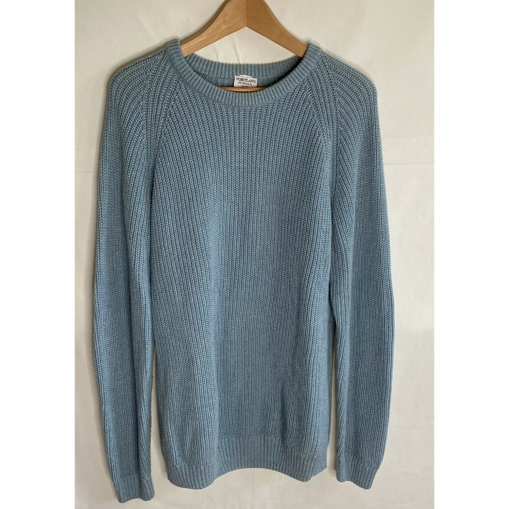Portland Dry Goods Crew Pima Cotton  Sweater MINT